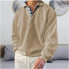 Langarm-polo für männer - klassischer casual-look für den alltag