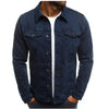 Männers denim jacke - vielseitige schicht für tägliche outfits