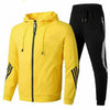 Männers zip-hoodie und jogginghose - strapazierfähiges 2-teiliges tracksuit