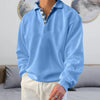 Langarm-polo für männer - klassischer casual-look für den alltag