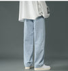 Männers baggy denimhosen - lockerer schnitt im vintage stil für die freizeit