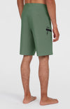 Männer grüne boardshorts - leichte aktive badebekleidung für den sommer