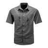 Kurzärmliges utility-shirt - vielseitiges herren outdoor-oberteil