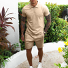 2-teiliges herren polo & shorts outfit - leichte sommerbekleidung für lässige anlässe