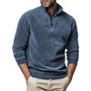 Männer fleece-pullover mit vintage design - vielseitig und stylish