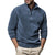 Männer fleece-pullover mit vintage design - vielseitig und stylish