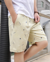 Männliche freizeit-shorts für den sommer, leicht und mit reissverschluss-taschen - für strandbesuche und entspannte ausflüge