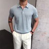 Männer poloshirt – leichtes, lässiges freizeitoberteil mit kurzen ärmeln für den alltag