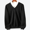 Männer v-ausschnitt pullover - leichte strickmode für den alltag