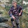 Männer flanellhemd klassisch karo freizeitbekleidung - strapazierfähiger stoff für entspannten casual-look