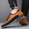 Männliche lässige lederschuhe - schlanker schnürdesign für den alltag, stylisches schuhwerk