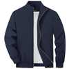 Leichtgewichtige herren bomberjacke - schicker zip-up freizeit-look