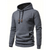Männer texturiertes pullover hoodie - vielseitig und stilvoll