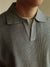 Gestrickter polo-pullover - edle herren-strickmode