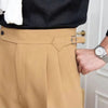 Herren knielange shorts mit eleganter faltenoptik für stilvolle sommeroutfits
