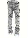 Männer ripped jeans – trendige casual wear mit distinct design für ausflüge