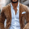 Männer blazer aus wildleder in maroon – stilvolle jacke für smarte anlässe
