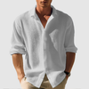 Leichtes button-down-hemd für männer - vielseitiges langarmshirt für freizeit und büro