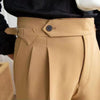Herren knielange shorts mit eleganter faltenoptik für stilvolle sommeroutfits