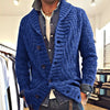 Männer strickjacke - vintage revers strickjacke für lässigen stil