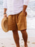 Männer leichte leinen shorts - sommerhosen für entspannte tage