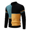 Herren pullover mit hohem kragen - vielseitige freizeitkleidung