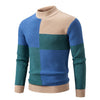 Herren pullover mit hohem kragen - vielseitige freizeitkleidung