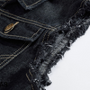 Denimweste für männer - moderne ärmellose jacke