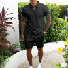 2-teiliges herren polo & shorts outfit - leichte sommerbekleidung für lässige anlässe