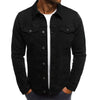 Männers denim jacke - vielseitige schicht für tägliche outfits