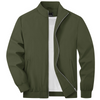 Leichtgewichtige herren bomberjacke - schicker zip-up freizeit-look