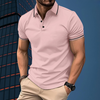 Männlicher klassiker polo-shirt - vielseitige freizeitmode für jede gelegenheit