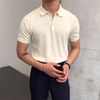 Männer poloshirt – leichtes, lässiges freizeitoberteil mit kurzen ärmeln für den alltag
