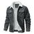 Männer cordjacke mit sherpa-futter - warme winterjacke für lässige anlässe