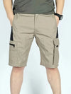 Männers cargo shorts - praktische utility mit vielen taschen für lässige abenteuer