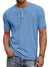Männer henley t-shirt - luftiger baumwollmix für lässige alltagslooks