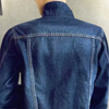 Männers marine blau jeansjacke - vielseitige überjacke für den alltag