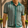 Slim-fit button-down polo – smart casual bio-baumwollshirt