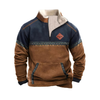 Männer pullover hoodie warm lässig langärmlig blau - für entspannung und schichten