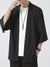 Männers kimono-jacke für lässige outfits - luftiger offener vorn-top für entspannte anlässe
