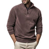 Männer fleece-pullover mit vintage design - vielseitig und stylish