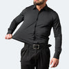 Stretch-hemd für männer - flexible formelle bekleidung