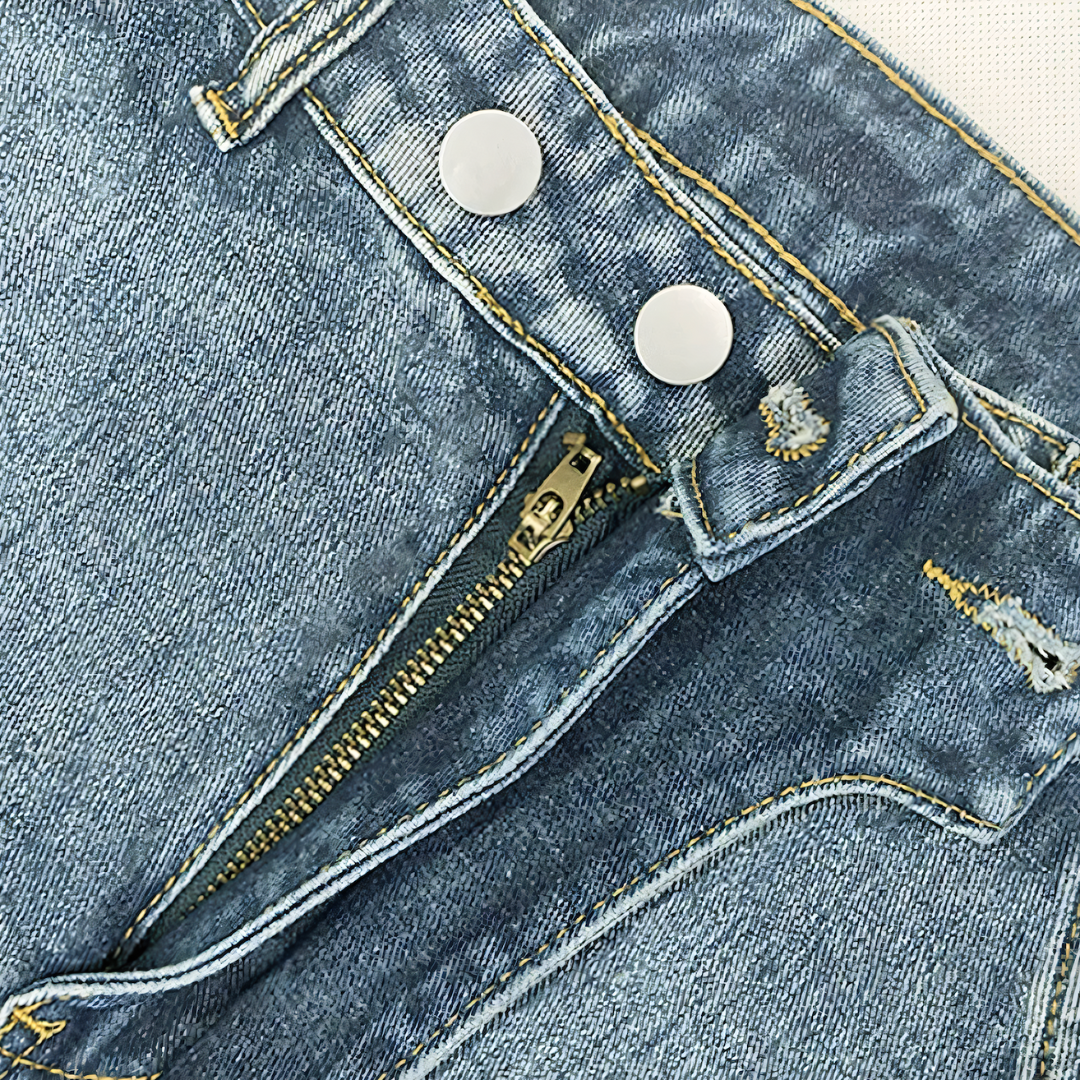 Schmale Denim-Hosen für Männer – Blau & Stylisch