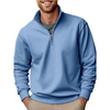 Halbzipp fleece jumper - vielseitige herren freizeitmode