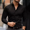 Herren tailored fit hemd - stilvolle langärmelige bürokleidung für die arbeit und besondere anlässe