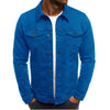 Männers denim jacke - vielseitige schicht für tägliche outfits
