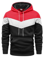 Herren Hoodie mit Blockfarbe - Stylisch & Lässig Freizeitlook