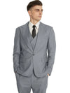 3-teiliges herren-anzugblazer-set für smarte bürooutfits - eleganter weste und hose ensemble