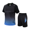 2-teilige männer sportbekleidung – leichte performance t-shirt und shorts für freizeit und fitness