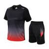2-teilige männer sportbekleidung – leichte performance t-shirt und shorts für freizeit und fitness